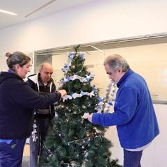 Galeria - Imagem 3 da Decorámos a loja da Indaqua Senhora da Hora com o tema de Natal
