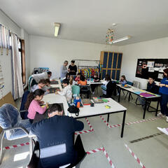 Galeria - Imagem 5 da Alunos da Escola Primária de Agudela participam nas atividades da ALADI