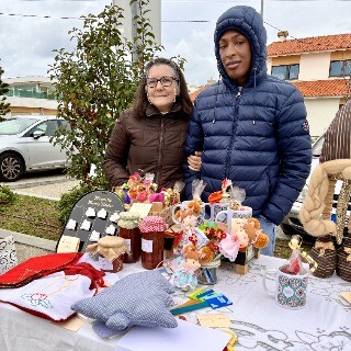 Imagem da ALADI na primeira edi��o do �Mercadinho de Natal� em Lavra