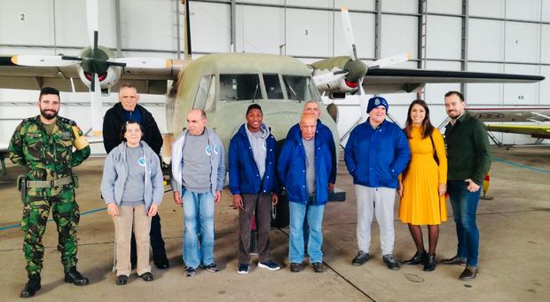 Visita ao aer�dromo militar de Ovar