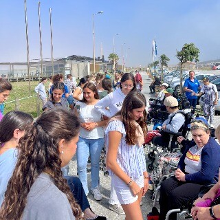 Imagem da �ALADI al�m-fronteiras�: recebemos volunt�rios espanh�is e belgas