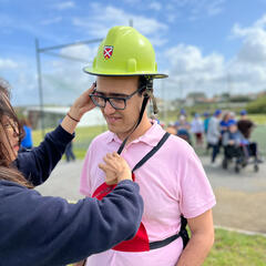 Galeria - Imagem 11 da Bombeiros Voluntários de Leixões promovem atividade na ALADI