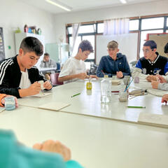 Galeria - Imagem 1 da Alunos da Escola EB 2,3 Dr. José Domingues dos Santos experimentam atividades da ALADI