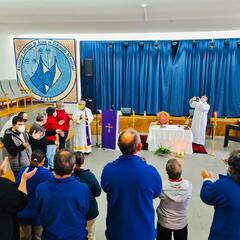 Galeria - Imagem 0 da Pároco de Lavra e Perafita celebra eucaristia de Natal na ALADI