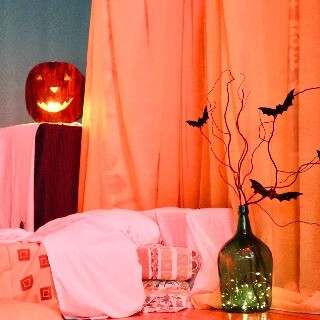 Imagem da Utentes levam pe�a de teatro na Festa de Halloween