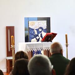 Galeria - Imagem 0 da Padre Celso Marques visita ALADI para uma eucaristia de P�scoa