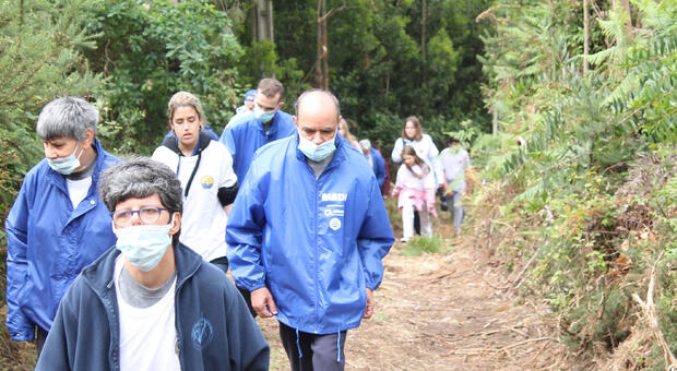 Utentes percorreram ruas de Lavra numa iniciativa solid�ria