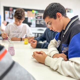 Imagem da Alunos da Escola EB 2,3 Dr. Jos� Domingues dos Santos experimentam atividades da ALADI