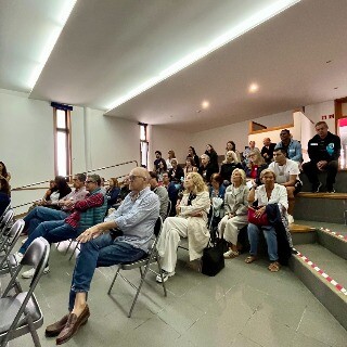 Imagem da Manh� de afetos e partilhas na visita dos volunt�rios do Banco Alimentar do Porto
